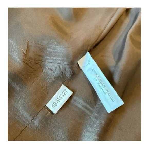 Ann Taylor Loft Wool Blend Espresso Brown Career Wear 3 button Blazer NWOT 8/M - Picture 7 of 13